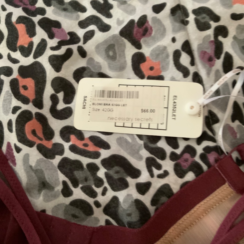 Leopard Print Bra - Picture 3 of 3